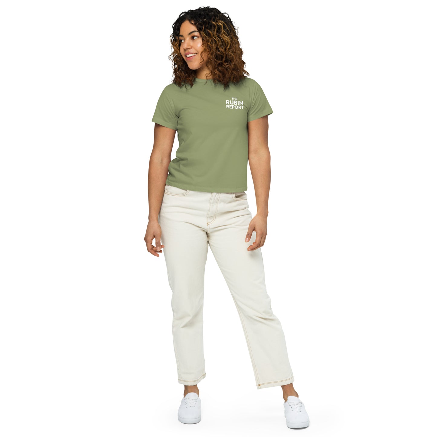 Women’s High-Waisted RR Logo T-Shirt