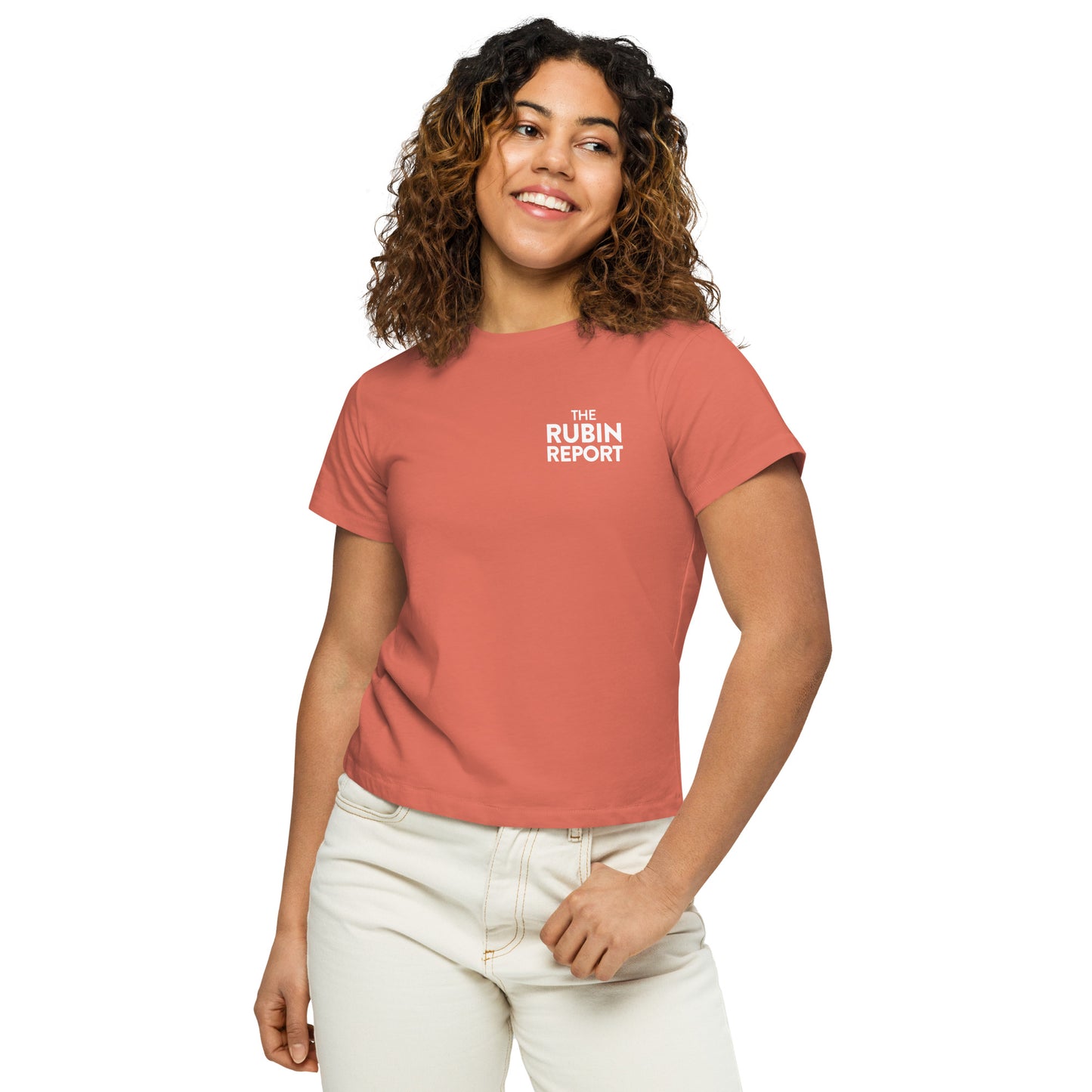 Women’s High-Waisted RR Logo T-Shirt