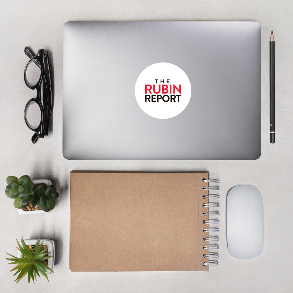 The Rubin Report Logo Sticker