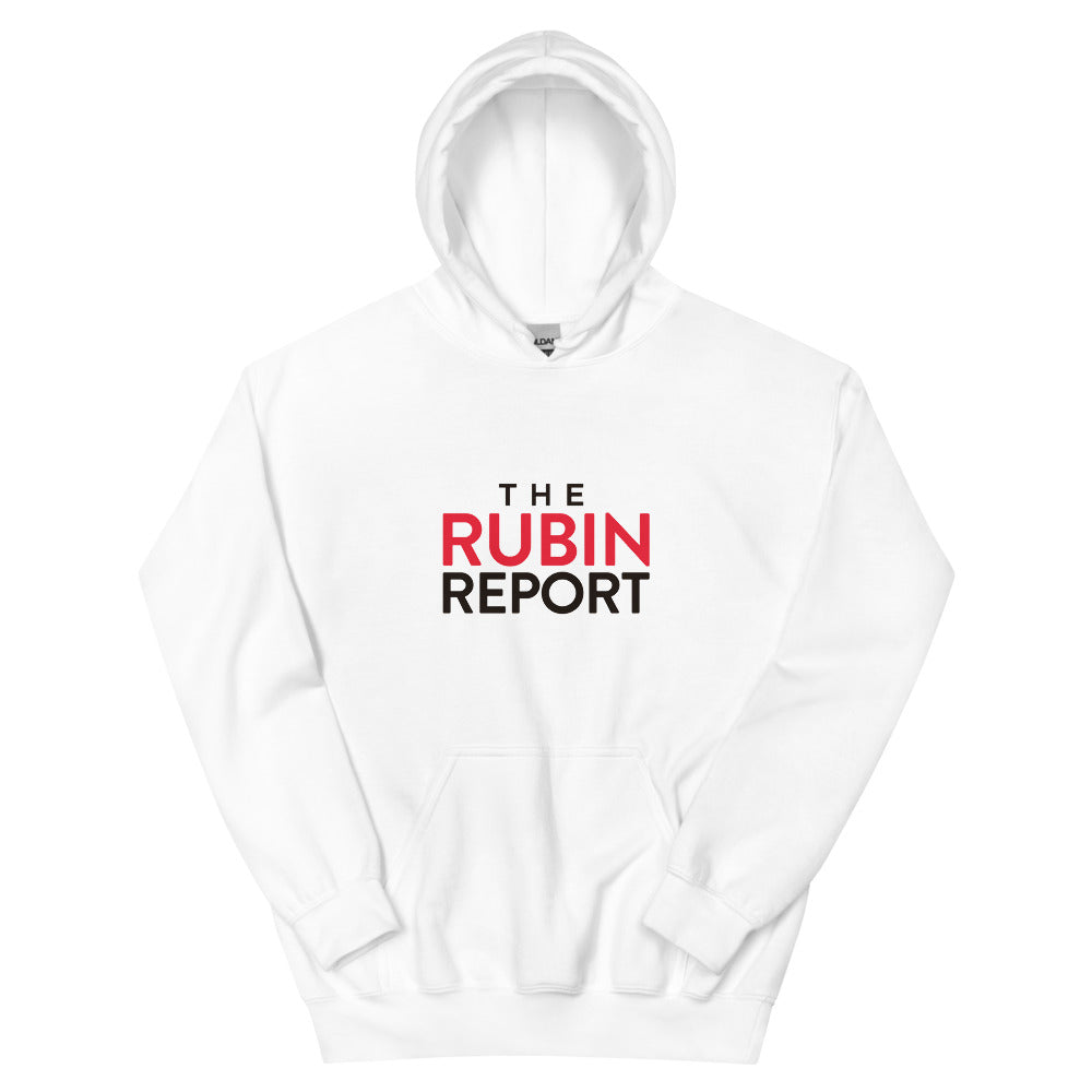 The Rubin Report Hoodie (White/Red)