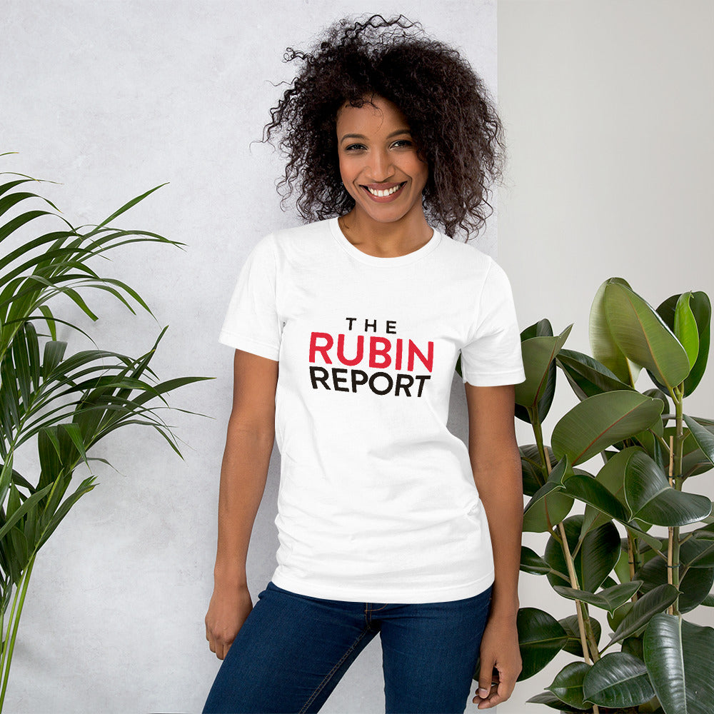 The Rubin Report T-Shirt (White/Red)