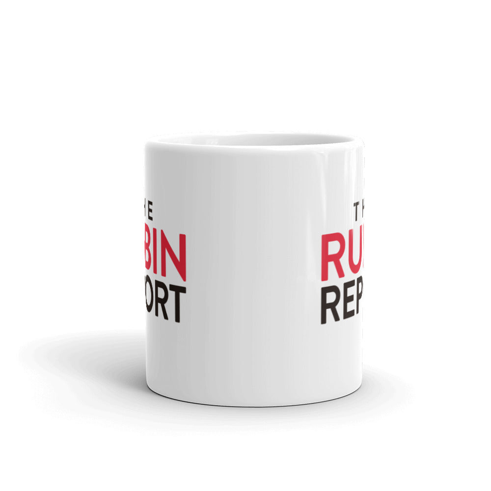 White glossy mug