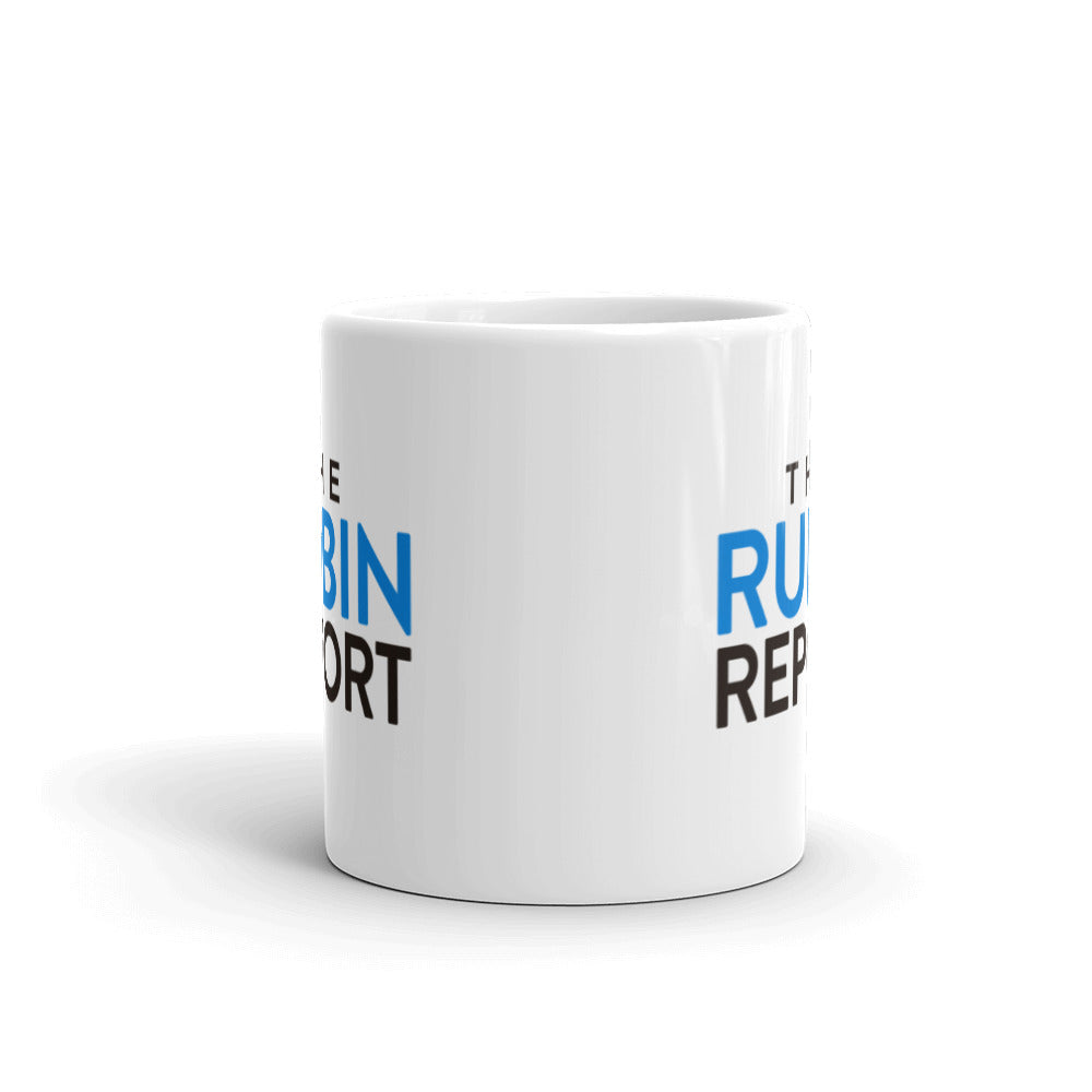 White glossy mug