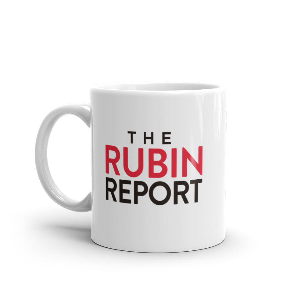 White glossy mug