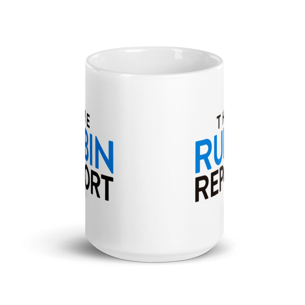 White glossy mug