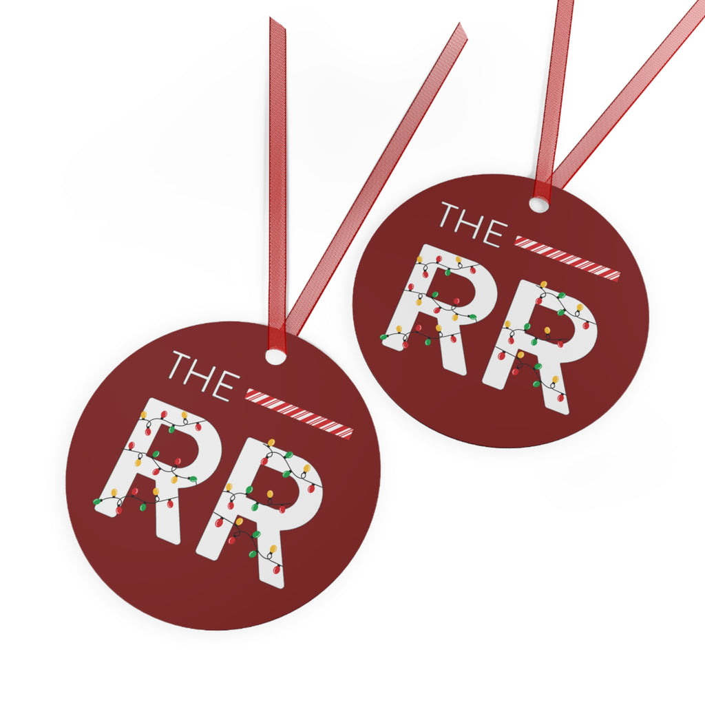 Rubin Report Red Christmas Ornament