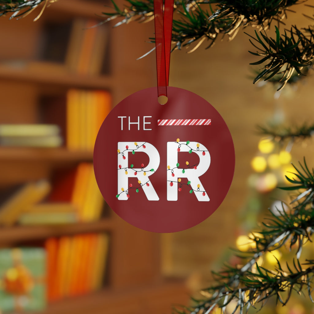 Rubin Report Red Christmas Ornament