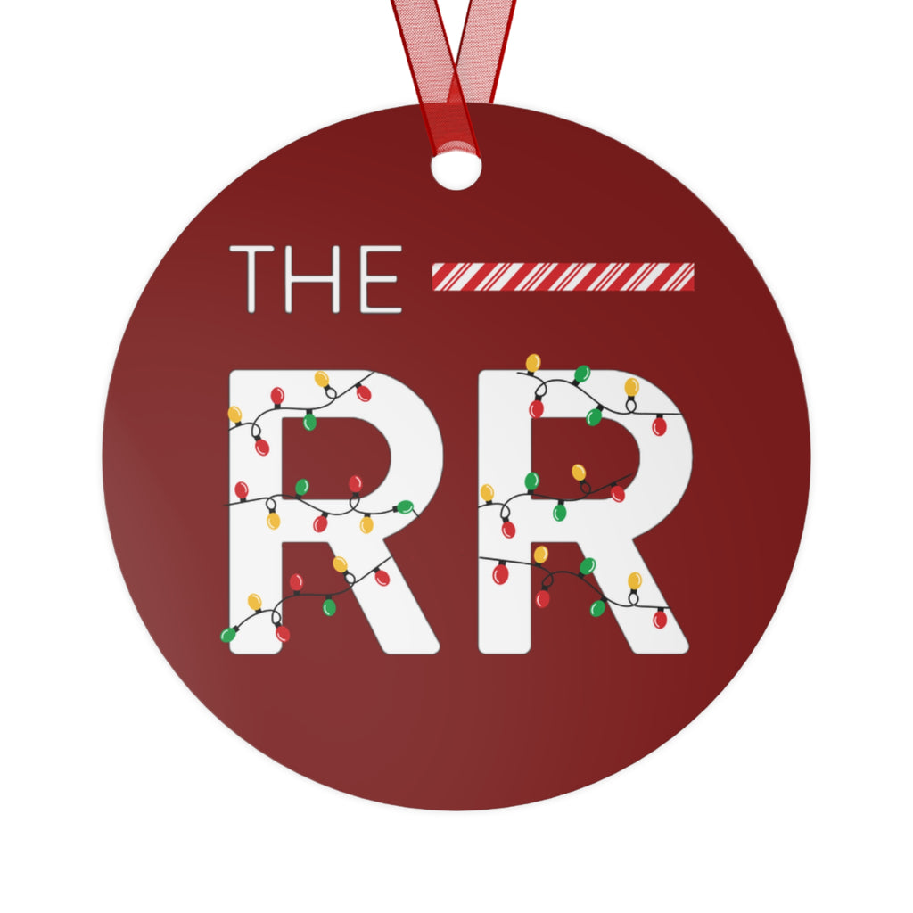 Rubin Report Red Christmas Ornament
