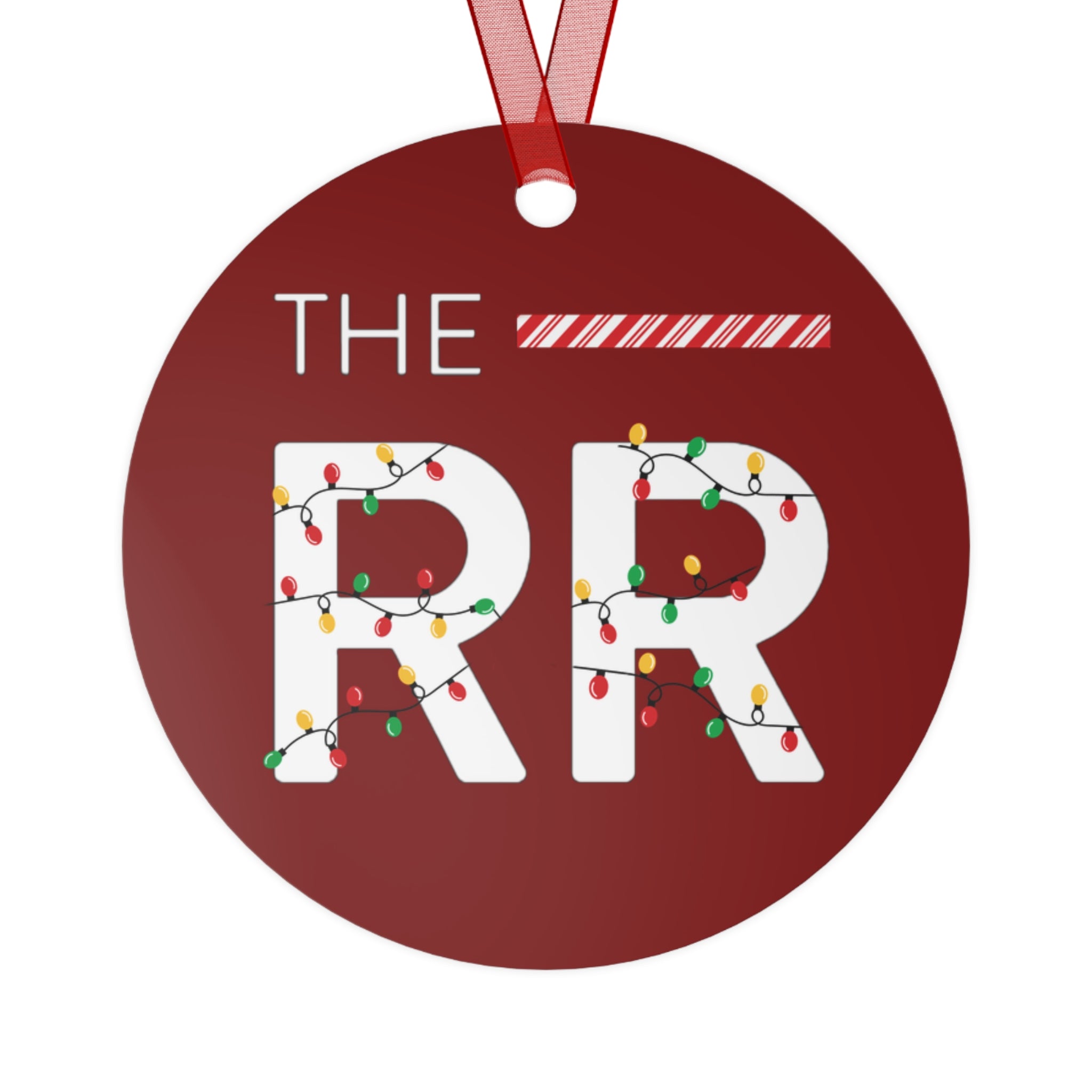 Rubin Report Red Christmas Ornament