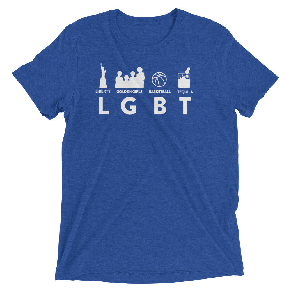 Liberty, Golden Girls, Basketball, and Tequila T-Shirt