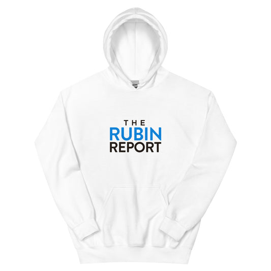 The Rubin Report Hoodie (White/Blue)