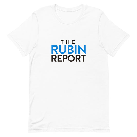 The Rubin Report T-Shirt (White/Blue)